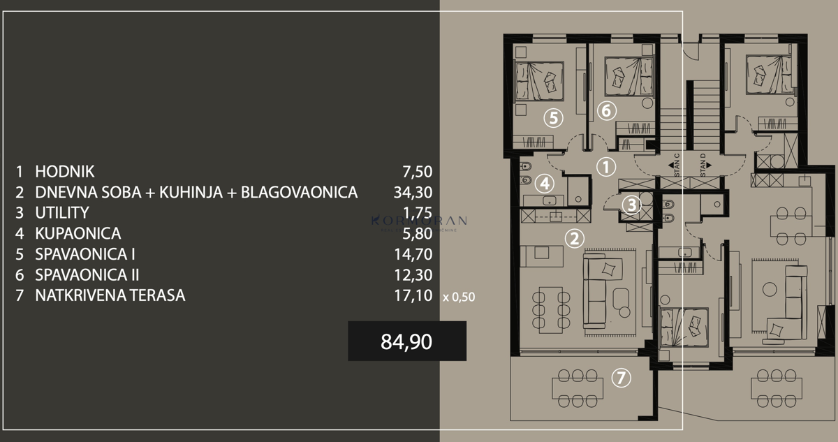 02 - Stanovanje C\E - Savudrija Resort